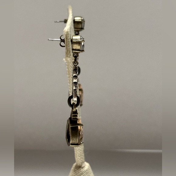 Club Monaco Statement Dangle Earrings 2inch - Picture 2 of 3